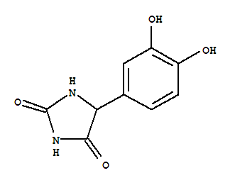 2,4-Imidazolidinedione,5-(3,4-dihydroxyphenyl)-(9ci)Structure,73659-77-5Structure 2,4-Imidazolidinedione,5-(3,4-dihydroxyphenyl)-(9ci) Structure,73659-77-5Structure