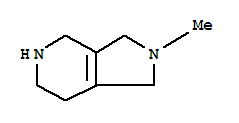 1H-pyrrolo[3,4-c]pyridine,2,3,4,5,6,7-hexahydro-2-methyl-(9ci) Structure,738553-39-4Structure