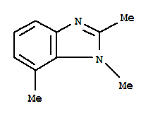 1H-benzimidazole,1,2,7-trimethyl-(9ci)Structure,73902-56-4Structure 1H-benzimidazole,1,2,7-trimethyl-(9ci) Structure,73902-56-4Structure
