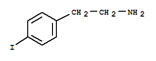 2-(4-碘苯基)乙胺結(jié)構(gòu)式_73918-57-7結(jié)構(gòu)式