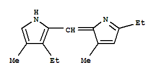 1H-pyrrole,3-ethyl-2-[(5-ethyl-3-methyl-2h-pyrrol-2-ylidene)methyl]-4-methyl-(9ci) Structure,739301-42-9Structure