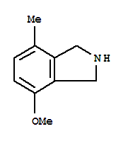 1H-isoindole,2,3-dihydro-4-methoxy-7-methyl-(9ci)Structure,739365-33-4Structure 1H-isoindole,2,3-dihydro-4-methoxy-7-methyl-(9ci) Structure,739365-33-4Structure