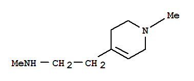 (9ci)-1,2,5,6-四氫-n,1-二甲基-4-吡啶乙胺結(jié)構(gòu)式_740063-03-0結(jié)構(gòu)式