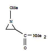 2-Aziridinecarboxamide,1-methoxy-n,n-dimethyl-,cis-(9ci)Structure,74016-59-4Structure 2-Aziridinecarboxamide,1-methoxy-n,n-dimethyl-,cis-(9ci) Structure,74016-59-4Structure