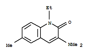 2(1H)-quinolinone,3-(dimethylamino)-1-ethyl-6-methyl-(9ci)Structure,740760-00-3Structure 2(1H)-quinolinone,3-(dimethylamino)-1-ethyl-6-methyl-(9ci) Structure,740760-00-3Structure