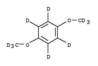 對苯二甲醚-D10結(jié)構(gòu)式_74079-00-8結(jié)構(gòu)式