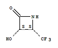 2-Azetidinone, 3-hydroxy-4-(trifluoromethyl)-, (3s,4s)-(9ci)Structure,740802-99-7Structure 2-Azetidinone, 3-hydroxy-4-(trifluoromethyl)-, (3s,4s)-(9ci) Structure,740802-99-7Structure