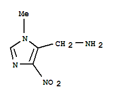 1H-imidazole-5-methanamine,1-methyl-4-nitro-(9ci) Structure,741235-38-1Structure