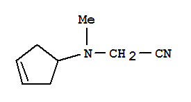 Acetonitrile, (3-cyclopenten-1-ylmethylamino)-(9ci)Structure,741290-10-8Structure Acetonitrile, (3-cyclopenten-1-ylmethylamino)-(9ci) Structure,741290-10-8Structure