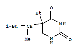 2,4(1H,3h)-pyrimidinedione,5-(1,3-dimethylbutyl)-5-ethyldihydro-(9ci)Structure,741612-55-5Structure 2,4(1H,3h)-pyrimidinedione,5-(1,3-dimethylbutyl)-5-ethyldihydro-(9ci) Structure,741612-55-5Structure