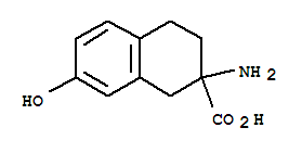 2-Naphthalenecarboxylicacid,2-amino-1,2,3,4-tetrahydro-7-hydroxy-(9ci)Structure,741614-51-7Structure 2-Naphthalenecarboxylicacid,2-amino-1,2,3,4-tetrahydro-7-hydroxy-(9ci) Structure,741614-51-7Structure