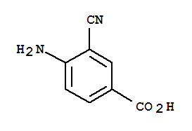 Benzoic acid, 4-amino-3-cyano-Structure,74192-47-5Structure Benzoic acid, 4-amino-3-cyano- Structure,74192-47-5Structure
