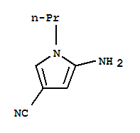1H-pyrrole-3-carbonitrile,5-amino-1-propyl-(9ci)Structure,742053-57-2Structure 1H-pyrrole-3-carbonitrile,5-amino-1-propyl-(9ci) Structure,742053-57-2Structure