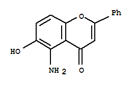 Flavone, 5-amino-6-hydroxy-(5ci) Structure,742073-27-4Structure