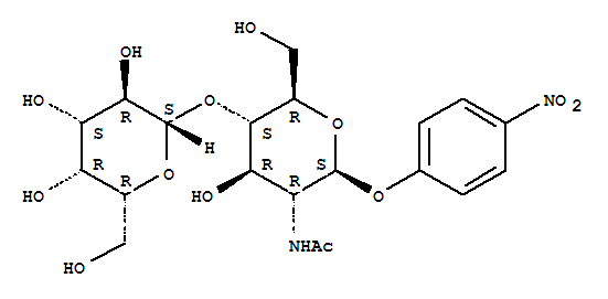 4-Nitrophenyl 2-acetamido-2-deoxy-4-o-(β-d-galactopyranosyl)-β-d-glucopyranosideStructure,74211-28-2Structure 4-Nitrophenyl 2-acetamido-2-deoxy-4-o-(β-d-galactopyranosyl)-β-d-glucopyranoside Structure,74211-28-2Structure
