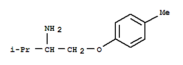 2-Butanamine,3-methyl-1-(4-methylphenoxy)-(9ci)Structure,742636-97-1Structure 2-Butanamine,3-methyl-1-(4-methylphenoxy)-(9ci) Structure,742636-97-1Structure
