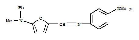 (9ci)-N,N-二甲基-n-[[5-(甲基苯基氨基)-2-呋喃]亞甲基]-1,4-苯二胺結(jié)構(gòu)式_742638-61-5結(jié)構(gòu)式