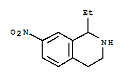 Isoquinoline, 1-ethyl-1,2,3,4-tetrahydro-7-nitro-(9ci)Structure,742679-30-7Structure Isoquinoline, 1-ethyl-1,2,3,4-tetrahydro-7-nitro-(9ci) Structure,742679-30-7Structure