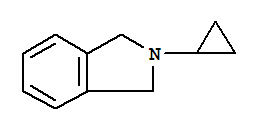 1H-isoindole,2-cyclopropyl-2,3-dihydro-(9ci)Structure,743371-99-5Structure 1H-isoindole,2-cyclopropyl-2,3-dihydro-(9ci) Structure,743371-99-5Structure