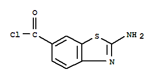 6-Benzothiazolecarbonyl chloride, 2-amino-(9ci)Structure,743384-25-0Structure 6-Benzothiazolecarbonyl chloride, 2-amino-(9ci) Structure,743384-25-0Structure