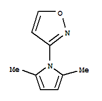 Isoxazole, 3-(2,5-dimethyl-1h-pyrrol-1-yl)-(9ci)Structure,743456-86-2Structure Isoxazole, 3-(2,5-dimethyl-1h-pyrrol-1-yl)-(9ci) Structure,743456-86-2Structure