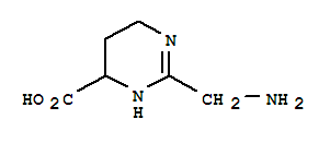 (9ci)-2-(氨基甲基)-1,4,5,6-四氫-4-嘧啶羧酸結構式_744175-78-8結構式