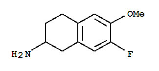 2-Naphthalenamine,7-fluoro-1,2,3,4-tetrahydro-6-methoxy-(9ci)Structure,745780-17-0Structure 2-Naphthalenamine,7-fluoro-1,2,3,4-tetrahydro-6-methoxy-(9ci) Structure,745780-17-0Structure