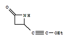 2-Azetidinone, 4-(ethoxyethynyl)-(9ci)Structure,74614-69-0Structure 2-Azetidinone, 4-(ethoxyethynyl)-(9ci) Structure,74614-69-0Structure
