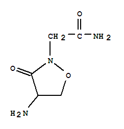 2-Isoxazolidineacetamide, 4-amino-3-oxo-(9ci)Structure,746602-93-7Structure 2-Isoxazolidineacetamide, 4-amino-3-oxo-(9ci) Structure,746602-93-7Structure