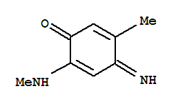 2,5-Cyclohexadien-1-one, 4-imino-5-methyl-2-(methylamino)-(9ci)Structure,747358-52-7Structure 2,5-Cyclohexadien-1-one, 4-imino-5-methyl-2-(methylamino)-(9ci) Structure,747358-52-7Structure
