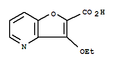 (9ci)-3-乙氧基-呋喃并[3,2-b]吡啶-2-羧酸結(jié)構(gòu)式_747373-18-8結(jié)構(gòu)式
