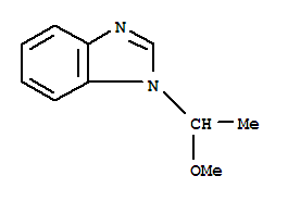 1H-benzimidazole,1-(1-methoxyethyl)-(9ci)Structure,74758-79-5Structure 1H-benzimidazole,1-(1-methoxyethyl)-(9ci) Structure,74758-79-5Structure