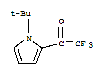 (9ci)-1-[1-(1,1-二甲基乙基)-1H-吡咯-2-基]-2,2,2-三氟-乙酮結(jié)構(gòu)式_74889-35-3結(jié)構(gòu)式
