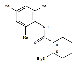 順式-(9ci)-2-氨基-n-(2,4,6-三甲基苯基)-環(huán)己烷羧酰胺結(jié)構(gòu)式_749153-23-9結(jié)構(gòu)式