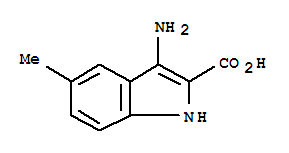1H-indole-2-carboxylicacid,3-amino-5-methyl-(9ci)Structure,749153-50-2Structure 1H-indole-2-carboxylicacid,3-amino-5-methyl-(9ci) Structure,749153-50-2Structure