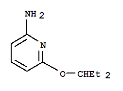 2-Pyridinamine,6-(1-ethylpropoxy)-(9ci)Structure,749265-14-3Structure 2-Pyridinamine,6-(1-ethylpropoxy)-(9ci) Structure,749265-14-3Structure