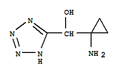 1H-tetrazole-5-methanol,-alpha--(1-aminocyclopropyl)-(9ci) Structure,749845-38-3Structure