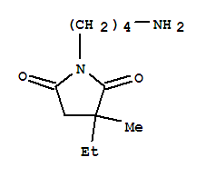 2,5-Pyrrolidinedione,1-(4-aminobutyl)-3-ethyl-3-methyl-(9ci)Structure,750528-47-3Structure 2,5-Pyrrolidinedione,1-(4-aminobutyl)-3-ethyl-3-methyl-(9ci) Structure,750528-47-3Structure