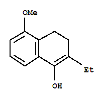 1-Naphthalenol,2-ethyl-3,4-dihydro-5-methoxy-(9ci)Structure,750540-64-8Structure 1-Naphthalenol,2-ethyl-3,4-dihydro-5-methoxy-(9ci) Structure,750540-64-8Structure