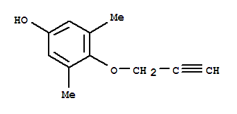 Phenol, 3,5-dimethyl-4-(2-propynyloxy)-(9ci)Structure,750624-43-2Structure Phenol, 3,5-dimethyl-4-(2-propynyloxy)-(9ci) Structure,750624-43-2Structure