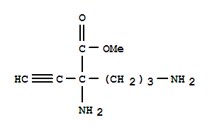 (9ci)-2-乙炔鳥氨酸甲酯結(jié)構(gòu)式_752151-13-6結(jié)構(gòu)式