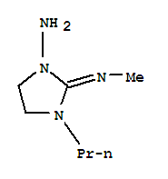 1-Imidazolidinamine,2-(methylimino)-3-propyl-(9ci)Structure,752188-80-0Structure 1-Imidazolidinamine,2-(methylimino)-3-propyl-(9ci) Structure,752188-80-0Structure
