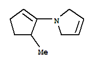 1H-pyrrole,2,5-dihydro-1-(5-methyl-1-cyclopenten-1-yl)-(9ci)Structure,752205-99-5Structure 1H-pyrrole,2,5-dihydro-1-(5-methyl-1-cyclopenten-1-yl)-(9ci) Structure,752205-99-5Structure