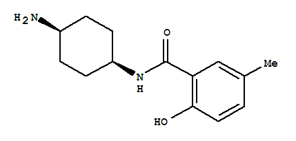 Benzamide, n-(cis-4-aminocyclohexyl)-2-hydroxy-5-methyl-(9ci)Structure,752981-36-5Structure Benzamide, n-(cis-4-aminocyclohexyl)-2-hydroxy-5-methyl-(9ci) Structure,752981-36-5Structure