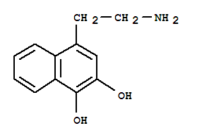 1,2-Naphthalenediol, 4-(2-aminoethyl)-(9ci)Structure,753394-43-3Structure 1,2-Naphthalenediol, 4-(2-aminoethyl)-(9ci) Structure,753394-43-3Structure