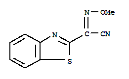 2-Benzothiazoleacetonitrile,alpha-(methoxyimino)-(9ci)Structure,75408-07-0Structure 2-Benzothiazoleacetonitrile,alpha-(methoxyimino)-(9ci) Structure,75408-07-0Structure