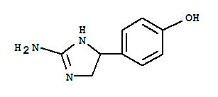 Phenol, 4-(2-amino-4,5-dihydro-1h-imidazol-4-yl)-(9ci)Structure,754126-21-1Structure Phenol, 4-(2-amino-4,5-dihydro-1h-imidazol-4-yl)-(9ci) Structure,754126-21-1Structure