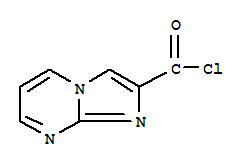 咪唑并[1,2-a]嘧啶-2-羰酰氯 (9ci)結(jié)構(gòu)式_754928-12-6結(jié)構(gòu)式