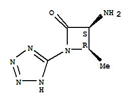 2-Azetidinone,3-amino-4-methyl-1-(1h-tetrazol-5-yl)-,cis-(9ci)Structure,754935-10-9Structure 2-Azetidinone,3-amino-4-methyl-1-(1h-tetrazol-5-yl)-,cis-(9ci) Structure,754935-10-9Structure