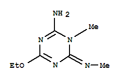 (9ci)-4-乙氧基-1,6-二氫-6-亞氨基-n,1-二甲基-1,3,5-噻嗪-2-胺結構式_754946-80-0結構式
